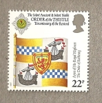 Stamps United Kingdom -  Orden del Cardo