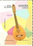 Stamps Spain -  INSTRUMENTOS  MUSICALES.  LAÙD.