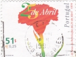 Stamps Portugal -  25 AÑOS DE LA REVOLUCIÓN
