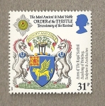 Stamps United Kingdom -  Orden del Cardo