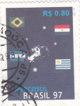 Stamps Brazil -  MERCOSUL