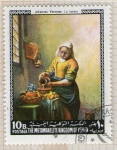 Stamps Yemen -  2 La lechera