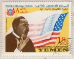 Sellos de Asia - Yemen -  56 Dr. Martin Luther King