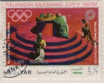 Sellos de Asia - Yemen -  57 JJ.OO. Munich 1972