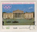 Sellos de Asia - Yemen -  60 JJ.OO. Minich 1972