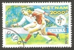 Stamps Vietnam -  Mundial de fútbol Italia 90