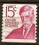 Stamps United States -  Oliver Wendell Holmes.