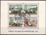 Stamps Germany -  50 años AVUS carrera.