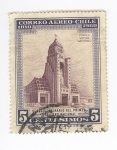 Stamps Chile -  Sesquicentenario del primer gobierno nacional. Templo Votivo Nacional