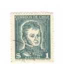 Sellos de America - Chile -  B.O. Higgins