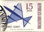 Sellos de America - Argentina -  Correo aereo