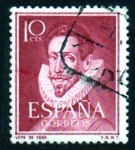 Stamps Spain -  1950-53 Literatos. Lope de Vega - Edifi:1072