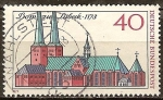 Stamps Germany -  Aniv 800a de la catedral de Lübeck.