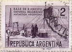 Sellos de America - Argentina -  Base del Ejército