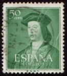 Stamps : Europe : Spain :  1952 V centenario del nacimiento de Fernando el Católico -  Edifil:1106