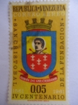 Stamps Venezuela -  IV Centenario de la Fundación San Cristóbal (1561-1961)