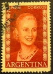 Sellos de America - Argentina -  Eva Perón