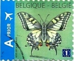 Sellos de Europa - B�lgica -  Mariposa