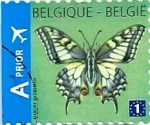 Sellos de Europa - B�lgica -  Mariposa