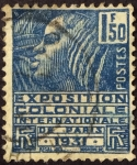 Stamps France -  Exposición colonial