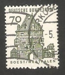 Stamps Germany -  327 A - Puerta de Soest, en Weslphalie