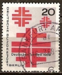 Stamps Germany -  Festival de Gimnasia alemán.