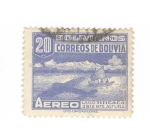 Stamps Bolivia -  Lago Titicaca.3812 metros de altura