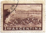 Sellos de America - Argentina -  Ganaderia