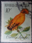 Stamps Venezuela -  Gallito de Rocas - Rupicola rupicola