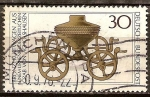 Stamps Germany -  Patrimonio Arqueológico.Bronce coche de culto.