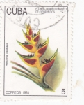 Stamps Cuba -  FLORES JARDÍN BOTÁNICO DE CIENFUEGOS