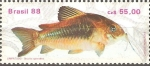 Stamps Brazil -  PECES.  LIMPATUDO,  BROCHIS  SPLENDENS.