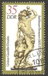 Stamps Germany -  2537 - Escultura de Balthasar Permoser