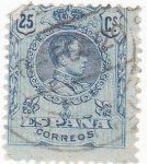 Stamps Spain -  ALFONSO XIII- TIPO MEDALLÓN (14)