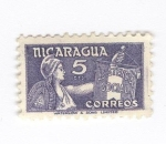 Stamps Nicaragua -  Asistencia social