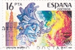 Stamps Spain -  LAS FALLAS DE VALENCIA (14)