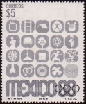 Sellos de America - M�xico -  SG 1176