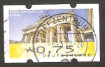 Stamps Germany -   7 - Puerta Brandenburgo de Berlin