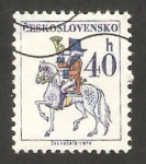 Stamps Czechoslovakia -  2075 - Mensajero