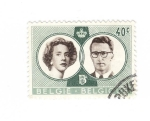 Stamps Belgium -  Enlace Real