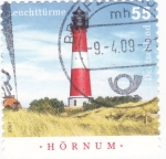 Stamps Germany -  Faro de Hörnum