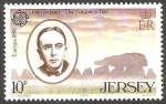 Stamps Jersey -  341 - John Ireland, compositor