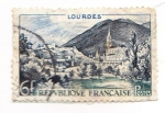 Sellos de Europa - Francia -   lourdes