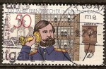 Stamps Germany -  Centenario de teléfono en Alemania.