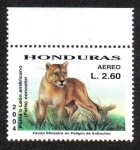 Stamps Honduras -  Fauna Silvestre en Peligro de Extinción 