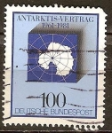 Stamps Germany -  20a Aniv del Tratado Antártico.