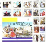 Stamps Honduras -  Cardenal Oscar Andres Rodríguez Una Vida Consagrada Al Servicio del Projimo