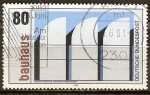 Stamps Germany -  Cent nacimiento de Walter Gropius (fundador de la Escuela Bauhaus de Arte, Weimar).