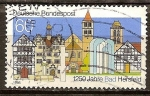 Stamps Germany -   1250 años de Bad Hersfeld.