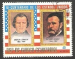 Sellos de Africa - Guinea Ecuatorial -  Andrew Johnson y Ulisses Grant